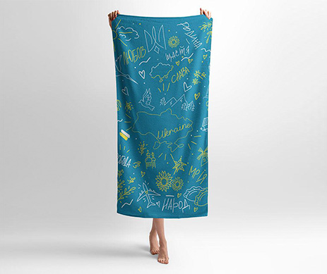 Рушники з принтом